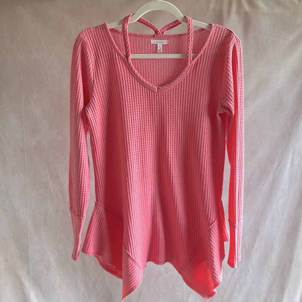 MAURICES-Sm. Ladies long sleeve soft pink top